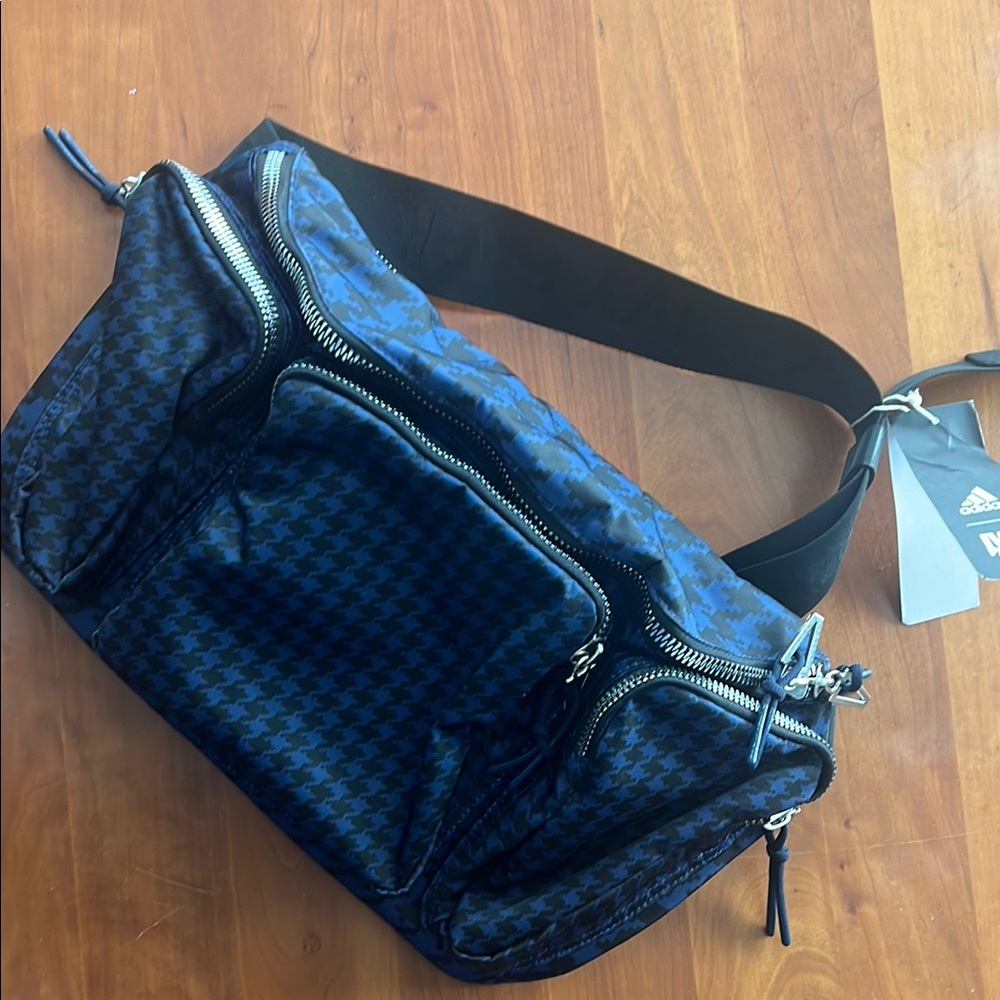 IVY PARK x Adidas Blue Houndstooth Bag